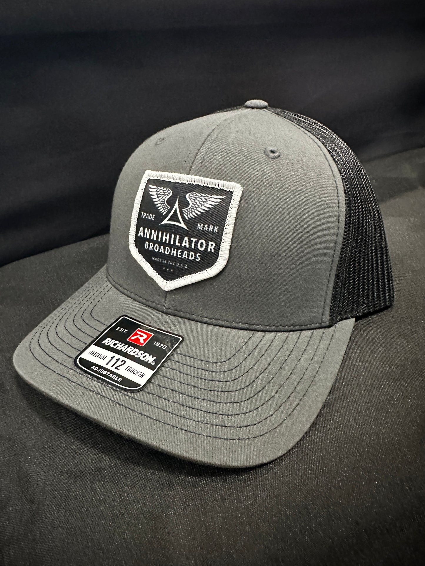 Charcoal Chevron Patch – Richardson 112