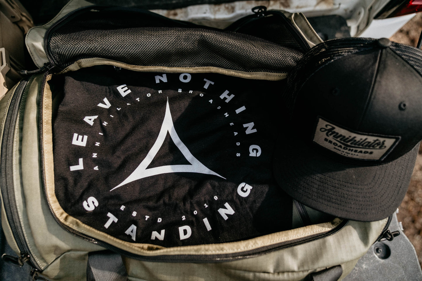 Leave Nothing Standing Tee – Black