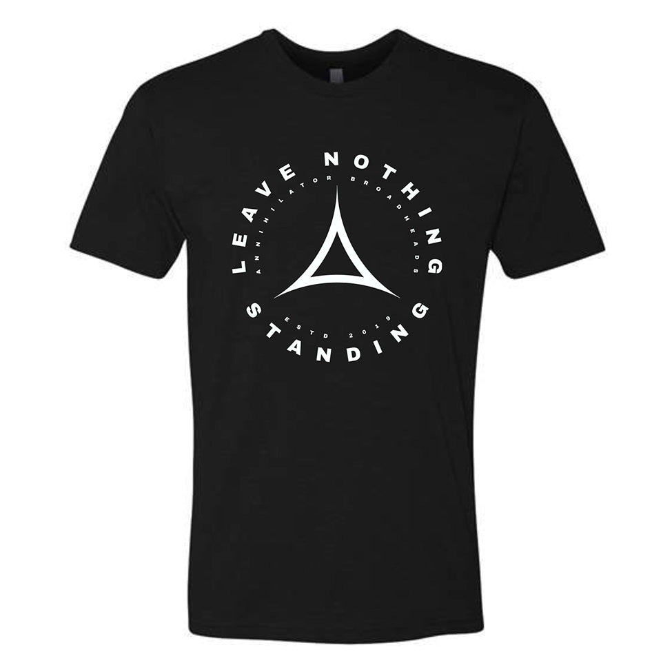 Leave Nothing Standing Tee – Black