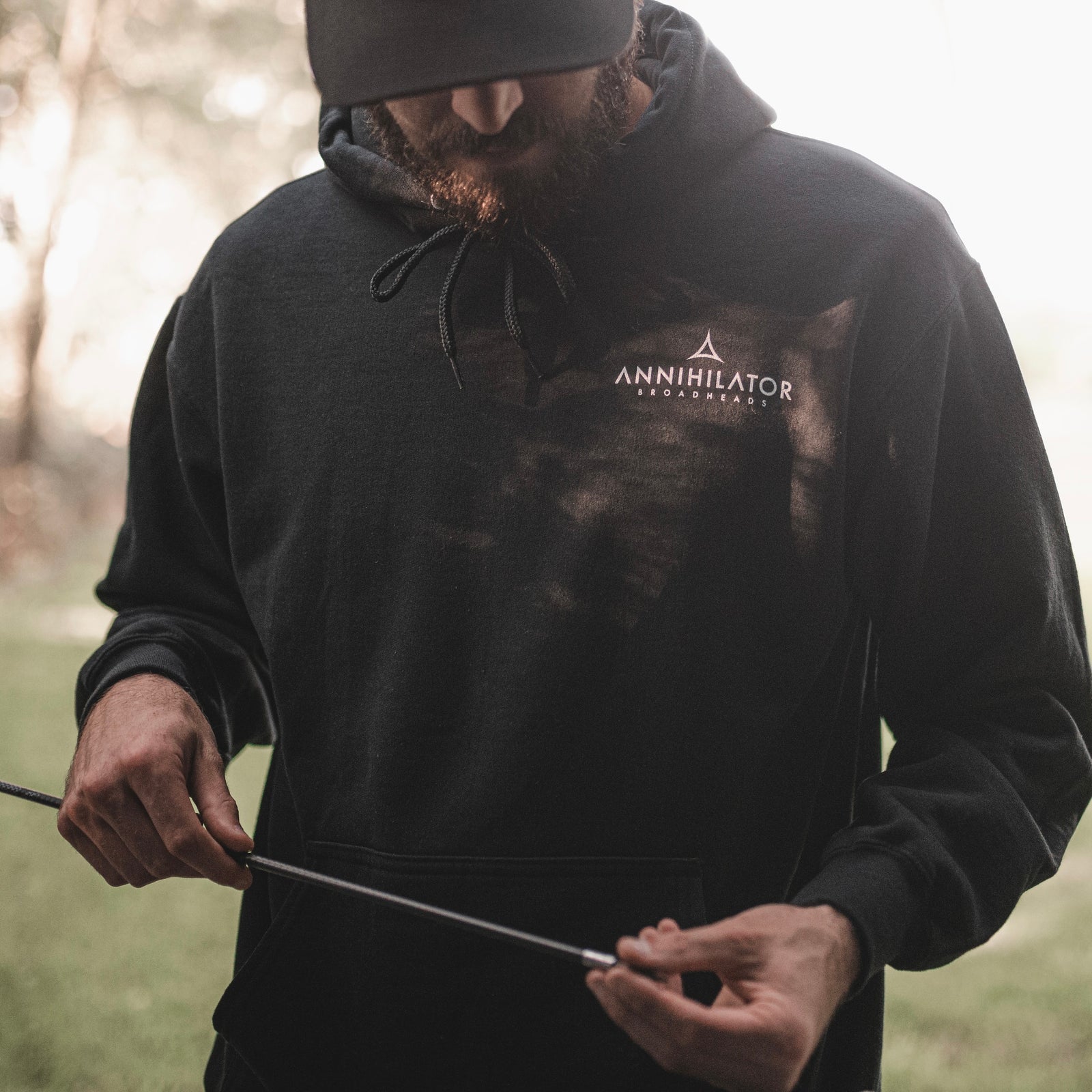 annihilator broadhead hoodie and cap