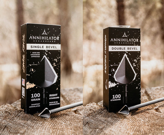 Annihilator Single vs. Double Bevel Broadheads: Which Packs the Bigger Punch?