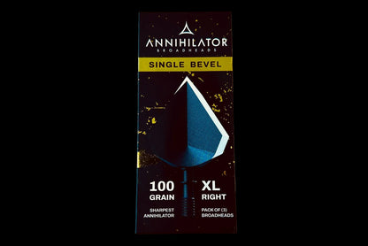 Box of 100 XL Single Bevel Rights