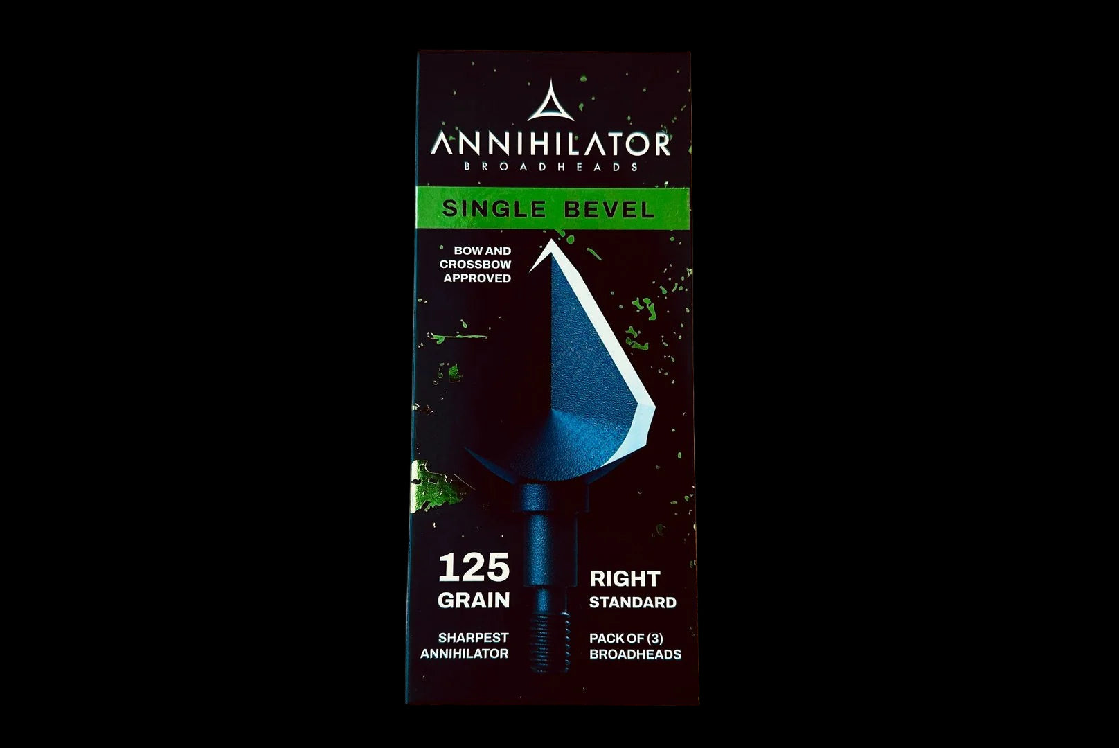 Box of 125 Standard Single Bevel Rights