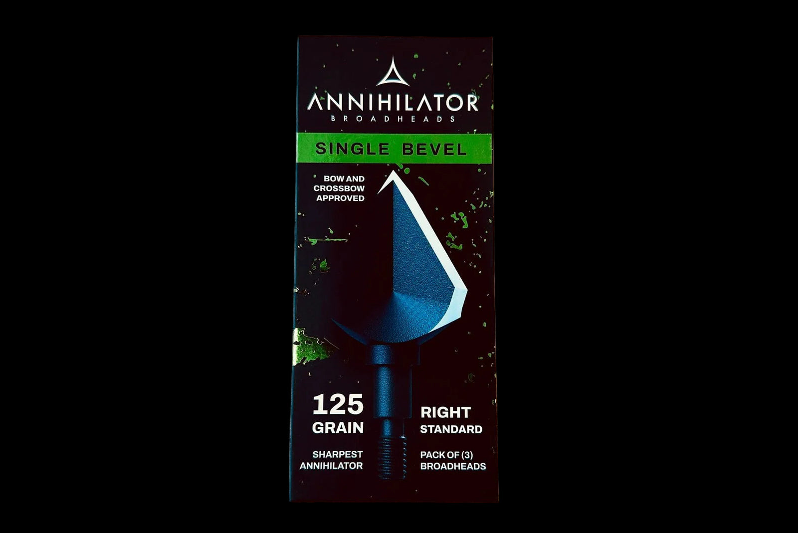 Box of 125 Standard Single Bevel Rights