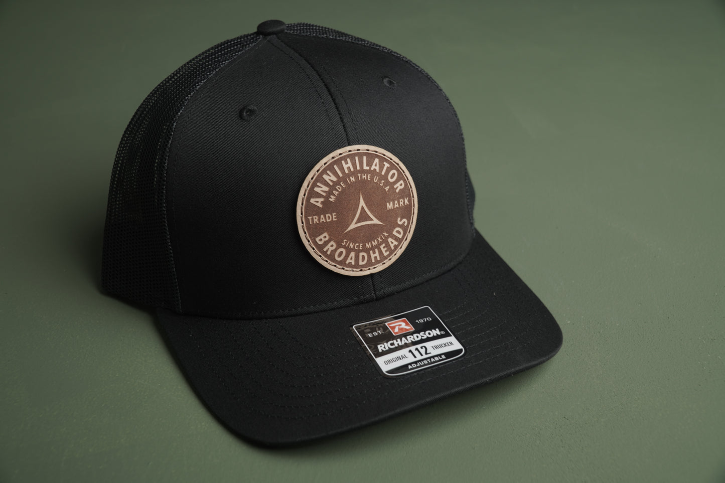 Leather Round Patch – Richardson 112