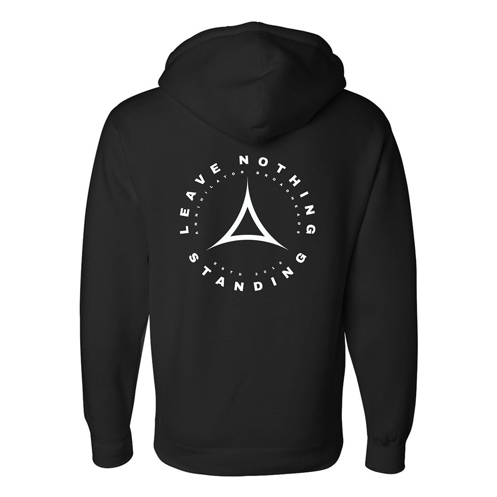 Leave Nothing Standing Hoodie – Black