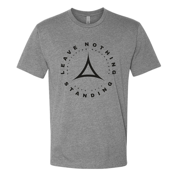 Leave Nothing Standing Tee – Heather Grey