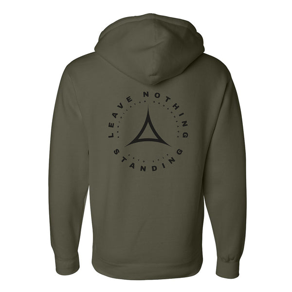 Leave Nothing Standing Hoodie – OD Green