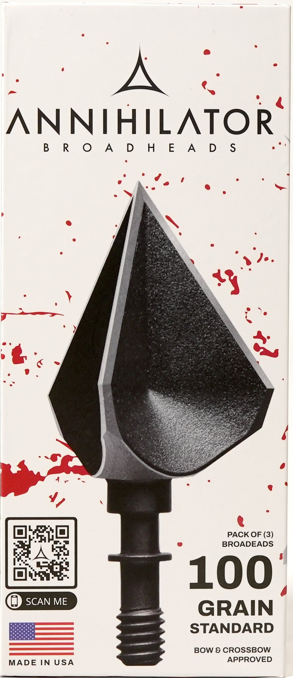 Annihilator Broadheads Accurate Lethal Durable Fixed Blade Broadhead