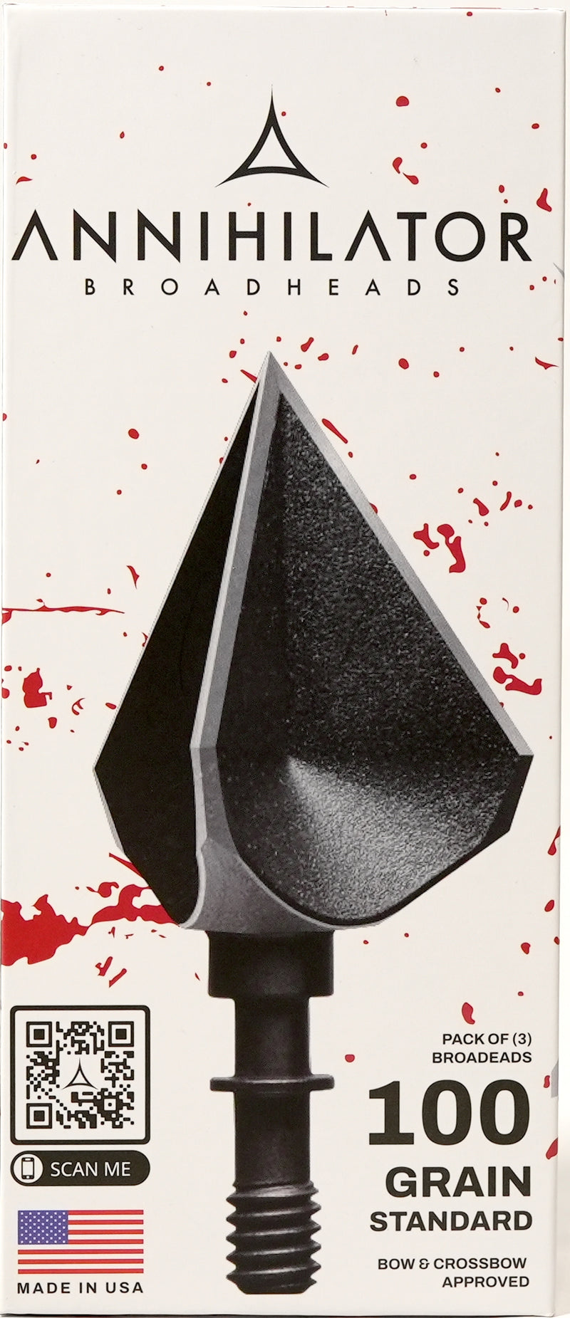 100 GRAIN ANNIHILATOR BROADHEADS the BEST fixed blade. Annihilator