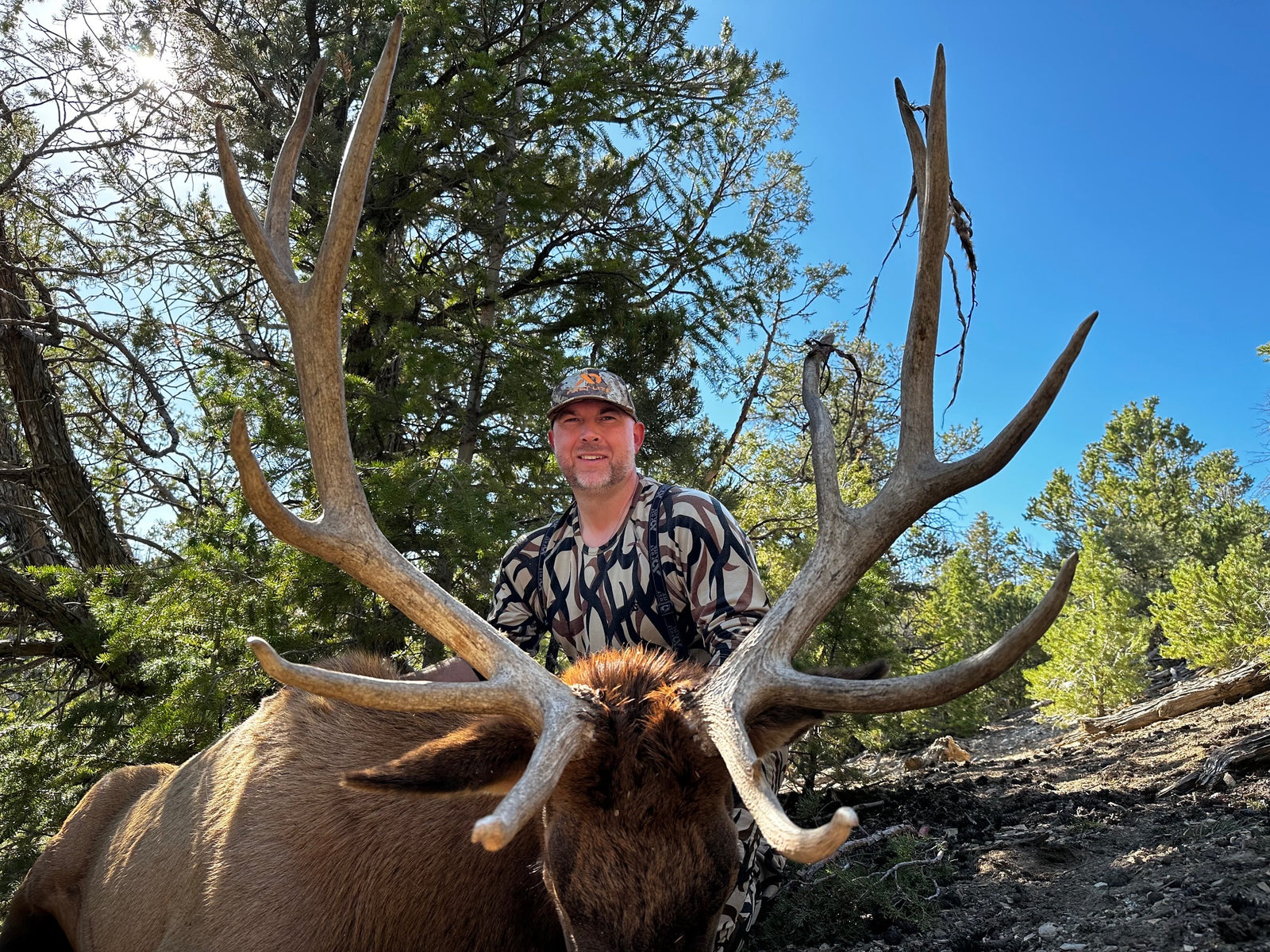 amazing shot after hunting