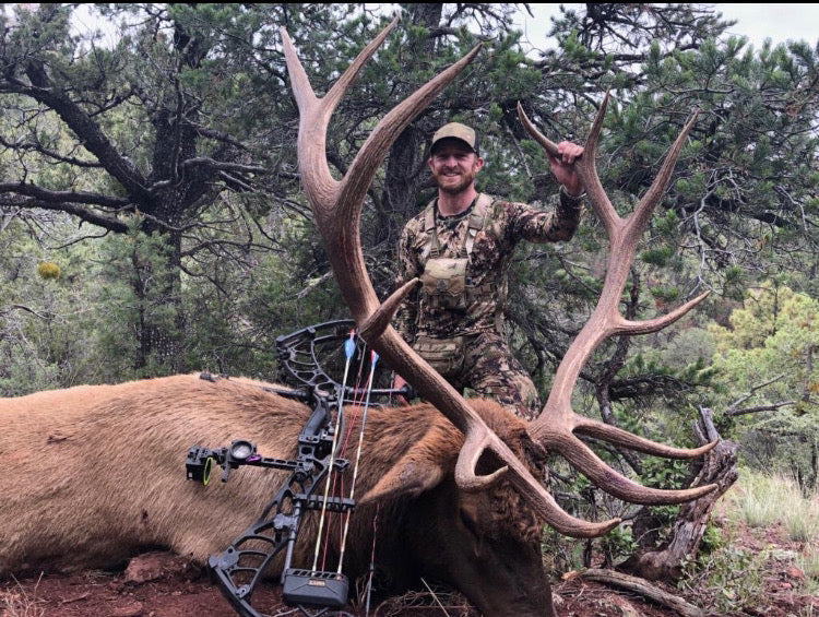 giant moose shot by crossbow with annihilator broadhead